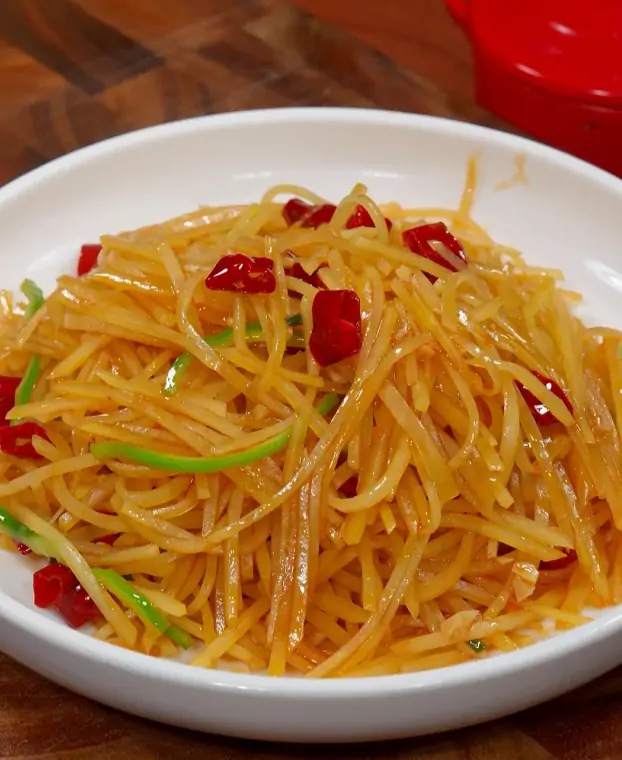 Hot and Sour Shredded Potatoes