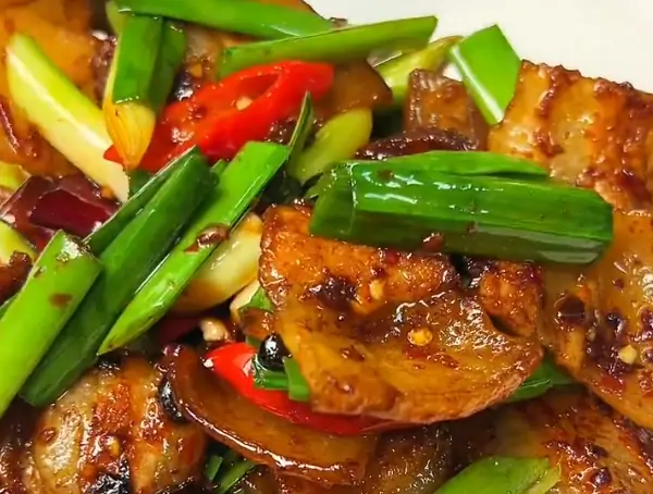 Twice-cooked pork