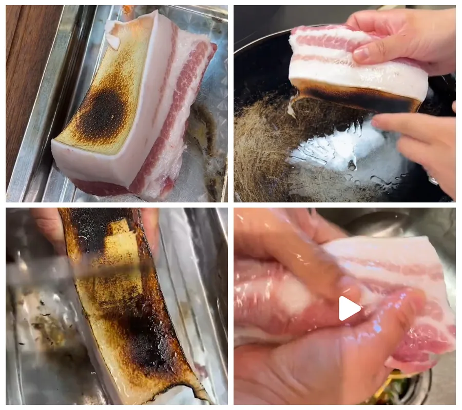 Preparing the Pork