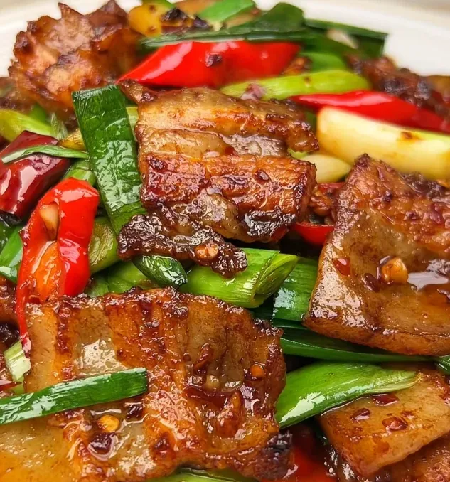 Twice-cooked pork